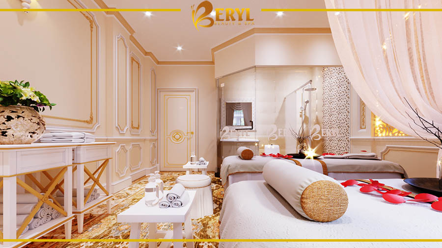 Giới thiệu không gian sang trọng của Beryl Beauty & Spa