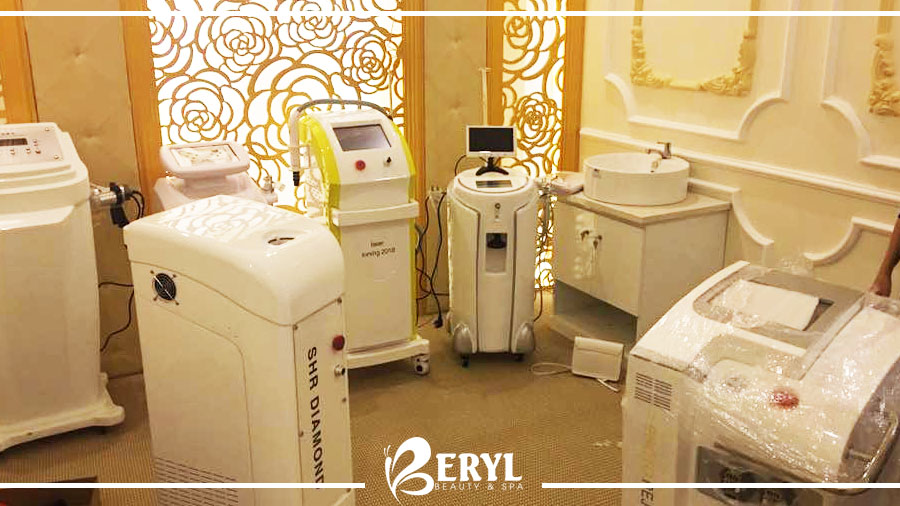 Giới thiệu hệ thống máy móc tiên tiến của Beryl Beauty & Spa