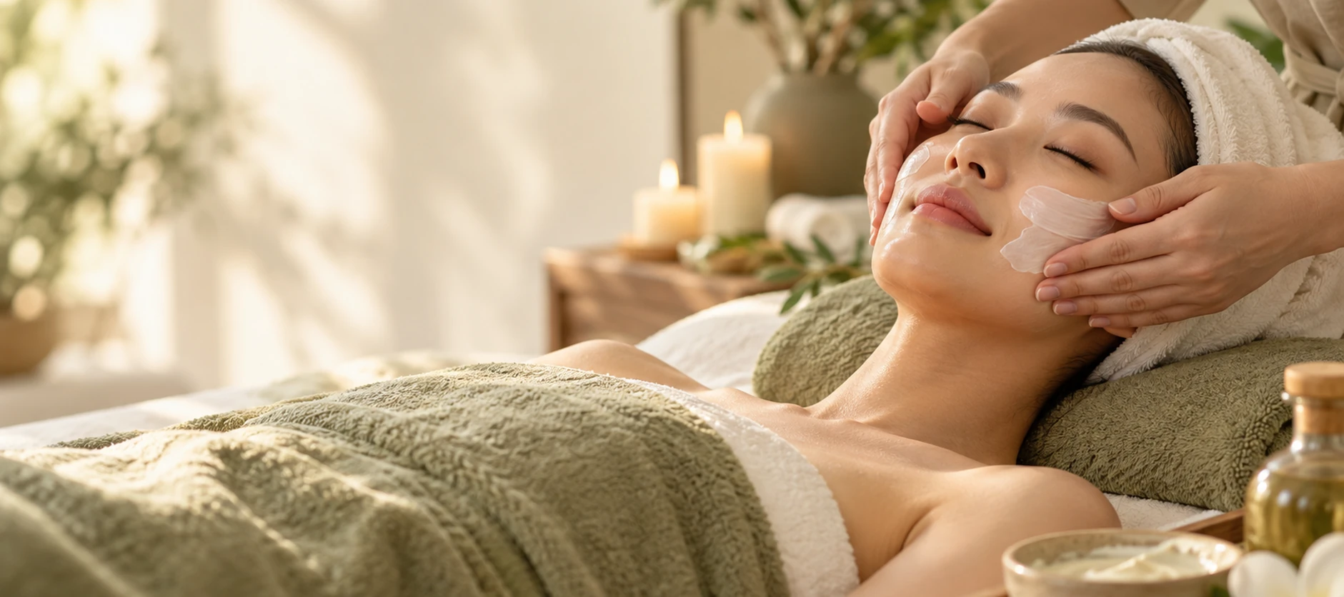 Không gian thư giãn tại PureSpa